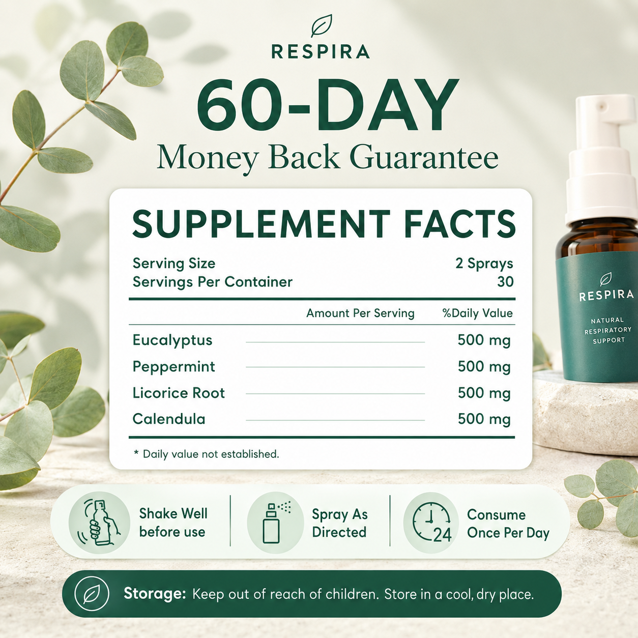 Respira™ Lung Cleansing Spray